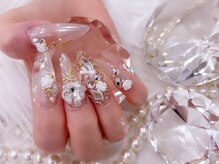 ネイルブラックシー デコ電ショップ クリスタルシー(BLACK SEA Shop Crystal Sea)の雰囲気（スカルプはショート～ロングまで対応☆　※ロング料金別途）