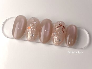 リンクネイル 渋谷(LINK NAIL)/2月韓国ワンホン定額☆¥7930