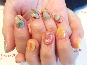 ネイルサロン ステラ(Nail Salon STELLA)/【ジェル】アシメnail