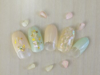 ネイルサロン ハース(Hearth)/華やかなジェルネイル☆