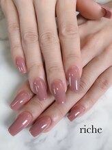 ネイル サロンアンドスクール リッシュ(Nail Salon&School riche)/ヌーディスカルプチュア