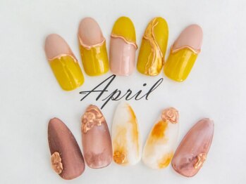 エイプリルプラス(April plus)/ニュアンスネイル