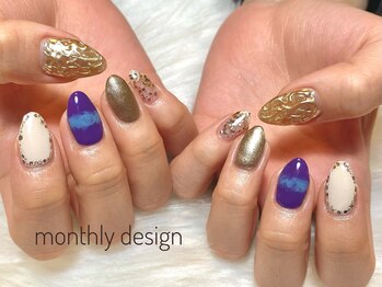 ルア(lua.)/ミラーニュアンス*12月monthly