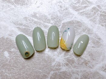 ジュアール(JuAR)/ミモザネイル