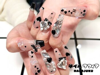 長さだし/ロングネイル/原宿