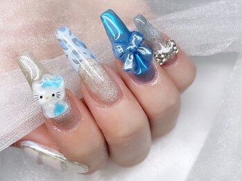 マグネットネイル　推しネイル