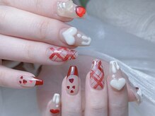 ネイルプリンセス(Nail Princess)/バレンタインネイル