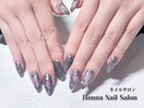立体シルバー×メタリック