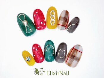 エリクサーネイル 渋谷(Elixir Nail)/定額cやり放題/クーポン使用