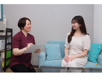 【肩こり・腰痛改善】深層筋整体　深もみサロン柚花/初回施術の流れ１