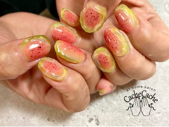 みずみずしいグァバネイル