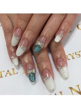 クリスタルネイル ゆめタウン博多店(CRYSTAL NAIL)/フレンチネイル