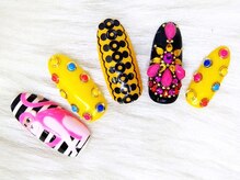 アンジェヴォーグ 名古屋本店(Angevogue)/ピンク　モンキー