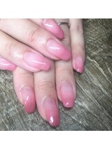 爪屋べっぴん堂/薄め仕上げグラデ