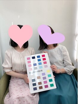 パーソナルデザインサロン グレース/親子様でご来店☆