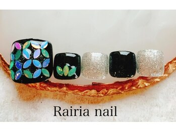 ライリアネイル(Rairia nail)/フットアートA