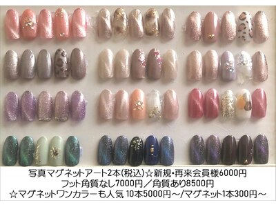 春Nail全員Hand6000/Foot7000(ケアオフ込)角質除去あり8500