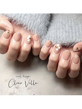 ネイルサロンクリアヴィラ(nail salon clear villa)/Girly style collection¥8990