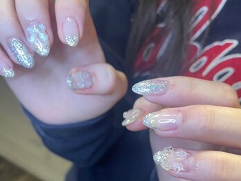 ジェルネイル/フレンチ