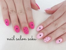 サク(saku)/バービーピンク/持ち込み/ハート