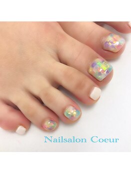 ネイルサロン クール(Nailsalon Coeur)/タイダイネイル