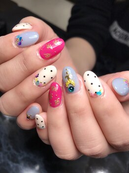 レディグリッター(Lady glitter)/POPネイル