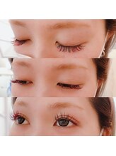 サロン ド モエ(Salon de Moe)/BLACK×PINKカラー140本