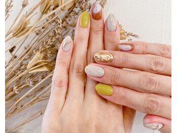 ～カジュアル色々MIXネイル～