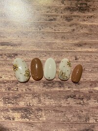 ７月　お花ネイル