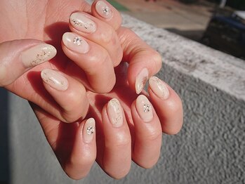 ネイルスミス 高松店(Nailsmith)/クリア×ホワイト