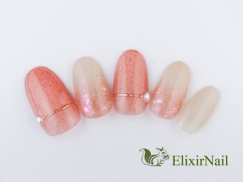 エリクサーネイル 神田(Elixir Nail)/定額シンプル/クーポン使用