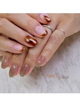 リアン 大宮(Rian)/べっ甲アシンメトリーネイル