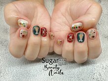 シュガービューティーネイルズ(Sugar Beauty Nails)/クリスマスネイルデザイン