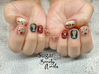 シュガービューティーネイルズ(Sugar Beauty Nails)/クリスマスネイルデザイン