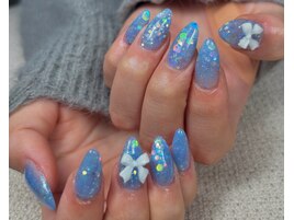 キラキラワンカラー