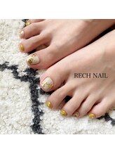 レッシュネイル サロンアンドスクール(RECH NAIL salon&school)/上品で爽やかな春ネイル