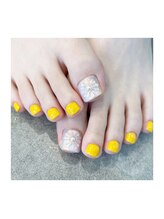 ビューティービースト フォー ネイルアンドアイラッシュ 松浜店(beauty:beast)/ぷくぷくフラワー☆