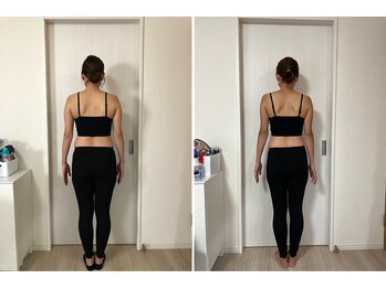 優子さんの美容矯正サロン/肩甲骨の天使の羽が出る痩身技術