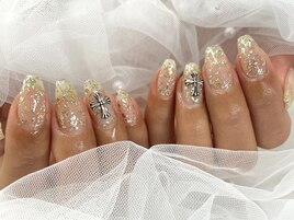 ゴールド×クロムネイル