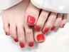 【FOOT】角質ケア＋ワンカラー　￥8,100