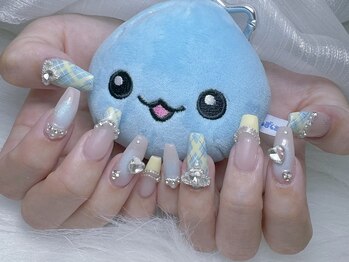 ネイルプリンセス(Nail Princess)/チェックネイル