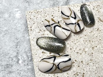 エヌアット 新宿西口(n@nail)/定額手描きアート