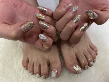 Nail & Eye Basic 川越店【パラジェル/フィルイン/ネイルスクール併設店】/ハンドフット