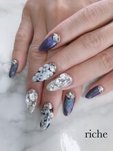 ネイル サロンアンドスクール リッシュ(Nail Salon&School riche)/マグネットジェルネイル