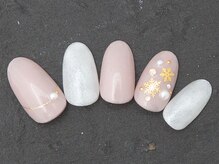 フリル(FRILL)/大人可愛い冬ネイル☆初回￥8800