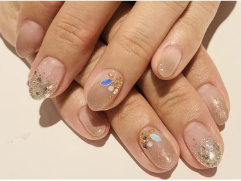 カラン 焼津店(CALIN)/きれかわグラデーションネイル