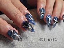 エムユーファイブネイル(MU5-nail)/スカルプ】デザインコース猫爪
