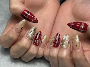 ネイルサロン 虹色/