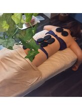 レモングラス/置き石