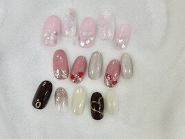 ハートネイル☆¥6980